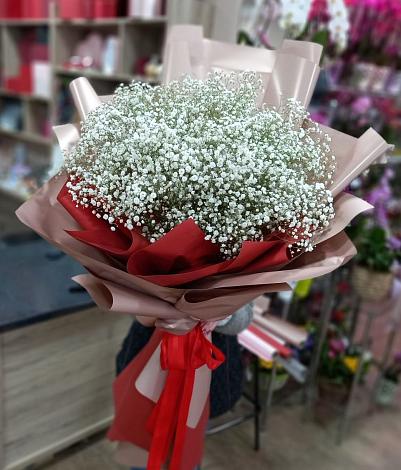 Букет цветов из: Гипсофила в Башмаково