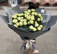 Букет Белые кустовые розы Солинеро #REPLACE_PRED# Башмаково