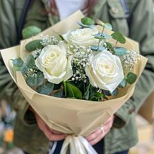 Букет цветов из:  Розы в Башмаково