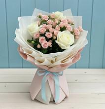 Букет цветов из:  Розы в Башмаково