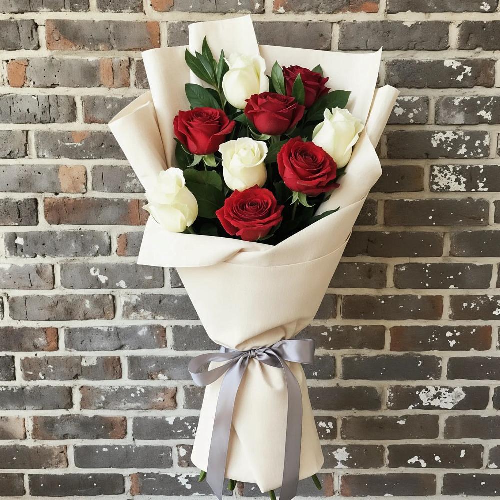 Букет цветов из: Розы в Башмаково